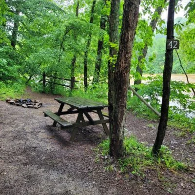 Rappahannock River Campground near Warrenton VA